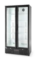 Arktic Zadní barová dvoudveřová chladnička, Arktic, 384L, Černá, 220-240V/365W, 940x635x(H)1983mm - 233931