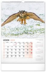 Presco Publishing NOTIQUE Nástěnný kalendář Myslivecký 2025, 33 x 46 cm