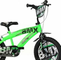 Dino bikes Dětské kolo 165XC černo-zelené 16