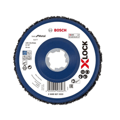 BOSCH Professional čistící disk metal X-LOCK 125 x 22,23 mm (2608621833)