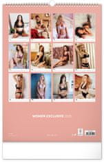 Presco Publishing NOTIQUE Nástěnný kalendář Women Exclusive 2025, 33 x 46 cm