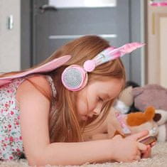 Netscroll Bezdrátová dětská sluchátka s vzhledem jednorožce, UnicornBuds
