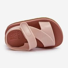 Zaxy Dětské voňavé sandály na suchý zip ZAXY LL385002 Bright Pink velikost 24