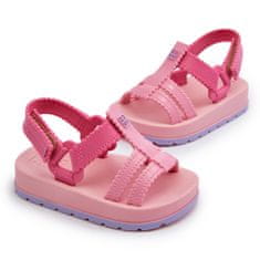 Zaxy Dětské voňavé sandály na suchý zip ZAXY LL385027 Pink velikost 27