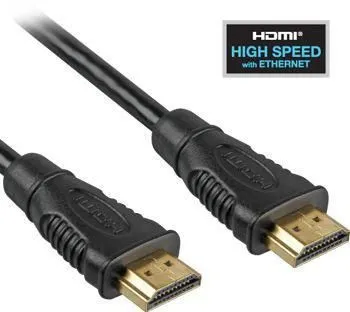 PremiumCord HDMI High Speed + Ethernet kabel, 5 m