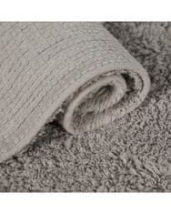 Lorena Canals Přírodní koberec, ručně tkaný Tricolor Stars Grey-Pink 120x160