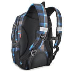 Target Studentský batoh , Šedo-modro-černý