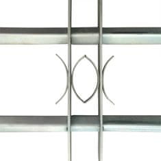 shumee Nastavitelná bezpečnostní okenní mříž se 2 příčlemi 500–650 mm
