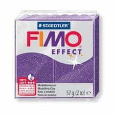 FIMO FIMO effect 8020 fialová se třpytkami, 8020-602