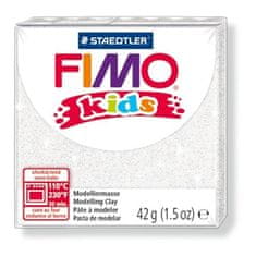 FIMO Modelovací hmota FIMO kids 8030 42 g bílá se třpytkami, 8030-052