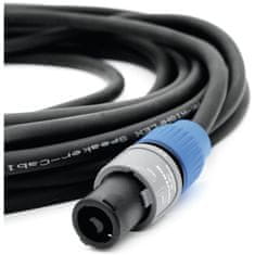 PSSO speakon kabel, 10m, 2x2,5mm