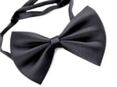 Kraftika 1ks šedá tmavá motýlek, módní kravaty a motýlky, kravaty