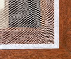 HomeLife Okenní síť proti hmyzu 130x150cm, bílá