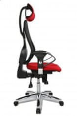 Kancelářská židle Sitness 45 červená se zdravotním balančním systémem