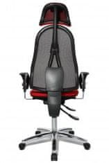 Kancelářská židle Sitness 45 červená se zdravotním balančním systémem