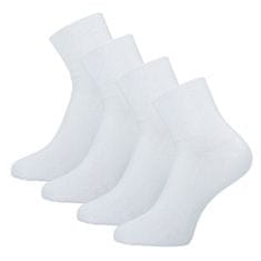 Delami Wellness ponožky balení 4 páry 43-46,bílé