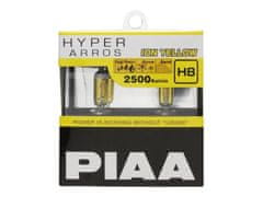 PIAA autožárovky Hyper Arros Ion Yellow 2500K H8 - teplé žluté světlo 2500K do extrémních podmínek