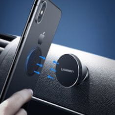 Ugreen 2x kovový plíšek pro magnetický držák na mobil do auta, černý