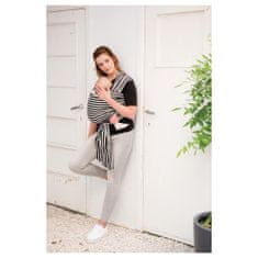 Babylonia TRICOT-SLEN Design šátek na nošení dětí col. 606 black&white stripes