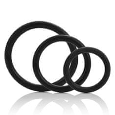 CalExotics Tri-Rings - erekční kroužky čené