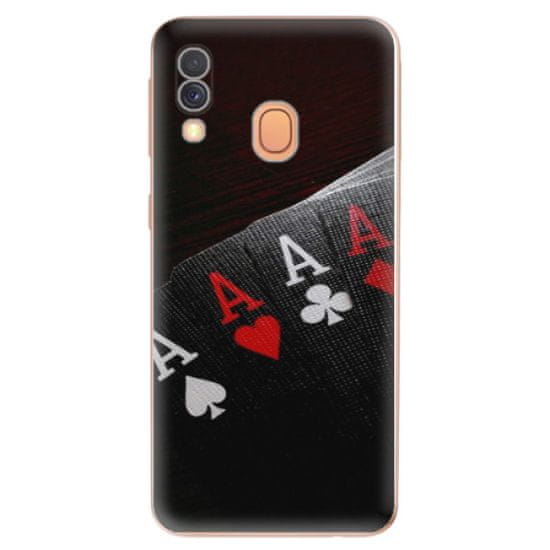 iSaprio Silikonové pouzdro - Poker pro Samsung Galaxy A40