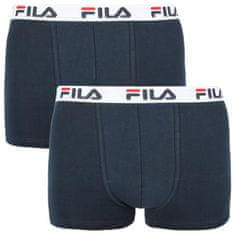 FILA 2PACK pánské boxerky modré (FU5016/2-321) - velikost M