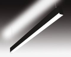 SEC SEC Závěsné LED svítidlo přímé a nepřímé osvětlení WEGA-MODULE2-FAB-DIM-DALI, 25 W, černá, 851 x 50 x 94 mm, 4000 K, 3315 lm 320-B-454-01-02-SP