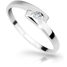 Cutie Diamonds Elegantní prsten z bílého zlata s briliantem DZ6725-1284-00-X-2 (Obvod 51 mm)