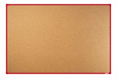 boardOK Korková nástěnka s červeným rámem 180 x 120 cm