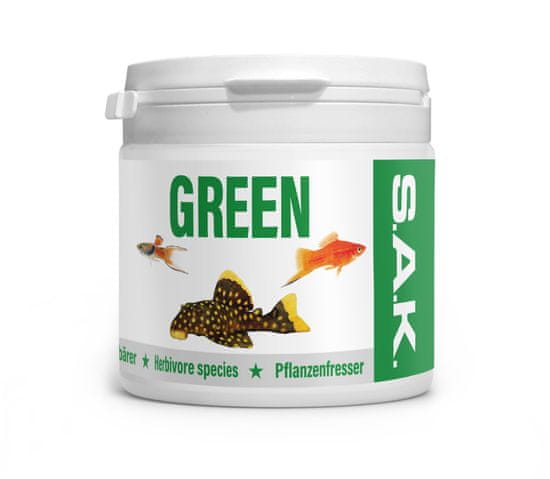 S.A.K. Green Granule 75 g (150 ml) vel. 00 (0,01 - 0,4 mm)