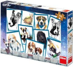 Dino Pes Gump puzzle 500 dílků