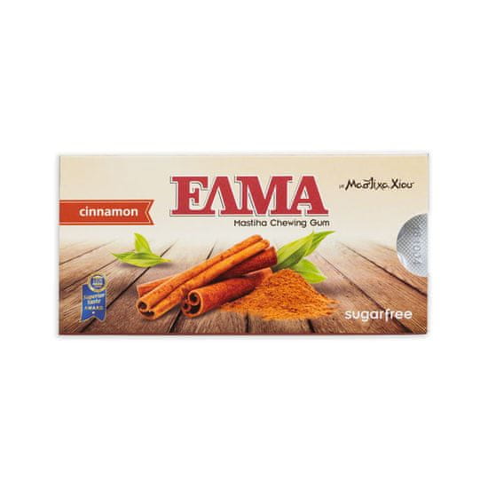 Chios Masticha ELMA Cinnamon (Mastichové žvýkačky s příchutí skořice bez cukru)