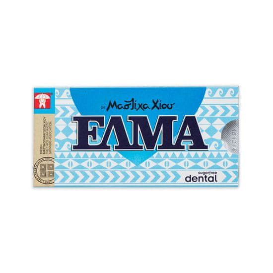 Chios Masticha ELMA Dental (Mastichové žvýkačky bez cukru s fluoridem)