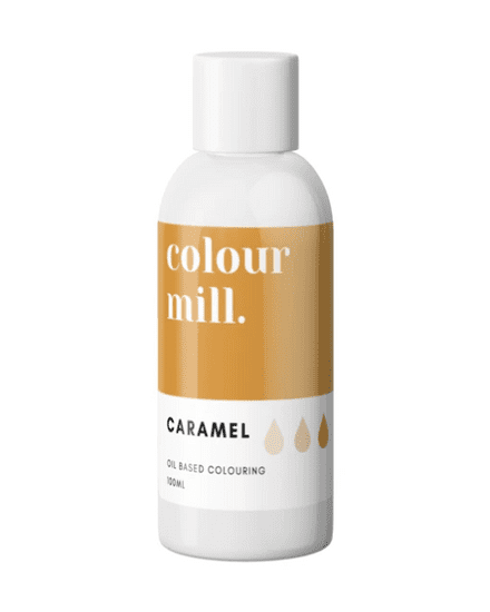 colour mill Olejová barva 100ml vysoce koncentrovaná karamelová