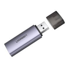 Ugreen CM216 USB 3.2 čtečka paměťových karet micro SD / SD, šedý
