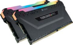 Corsair Vengeance RGB PRO 16GB (2x8GB) DDR4 3200 CL16, černá