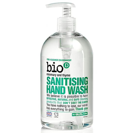 BIO Antibakteriální mýdlo Rozmarýn a tymián 500ml