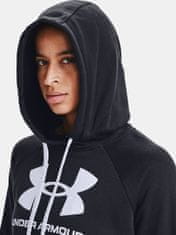 Under Armour Mikina Rival Fleece Logo Hoodie-Blk XS