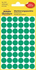 Avery Zweckform Kulaté značkovací etikety 3143 | Ø 12 mm, 270 ks, zelená