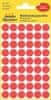 Avery Zweckform Kulaté značkovací etikety 3141 | Ø 12 mm, 270 ks, červená