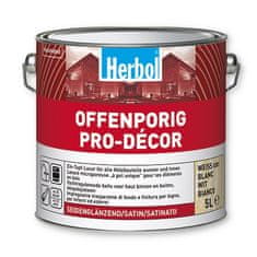 Herbol Offenporig Pro-Décor 2,5 l - vlašský ořech - lazura na dřevo 