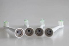 BMK Náhradní kompatibilní hlavice k zubním kartáčkům Philips, 4 ks - kompatibilní s Philips Sonicare W Optimal White HX6064/10 - 4ks