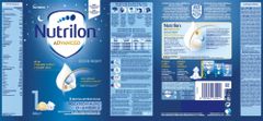 Nutrilon 1 Advanced Good Sleep počáteční kojenecké mléko 6x 800 g, 0+