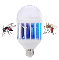 Alum online Elektrický lapač hmyzu s LED světlem ve formě žárovky