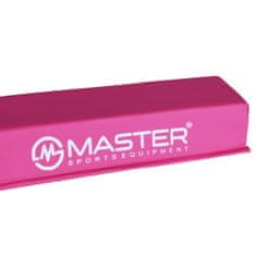 Master gymnastická kladina 360 cm EVA skládací - růžová