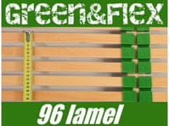 Interier-Stejskal Lamelový rošt GREEN&FLEX 48 lamel 140x200