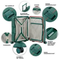 CARRY ON Sada kufrů Protector Green 3-set