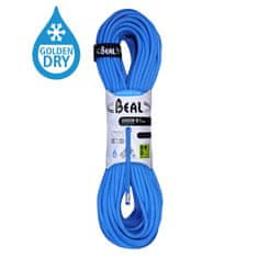 Beal Horolezecké lano Beal Joker 9,1mm UNICORE GOLDEN DRY modrá|80m