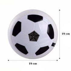 commshop Fotbalový míč - létající míč - barva bílá