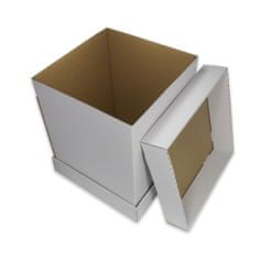 CENTROBAL Dortová krabice 37x37x45 cm Srdíčko